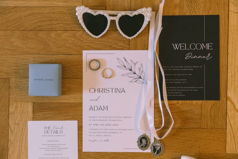 Christina & Adam Wedding in the Athenian Riviera