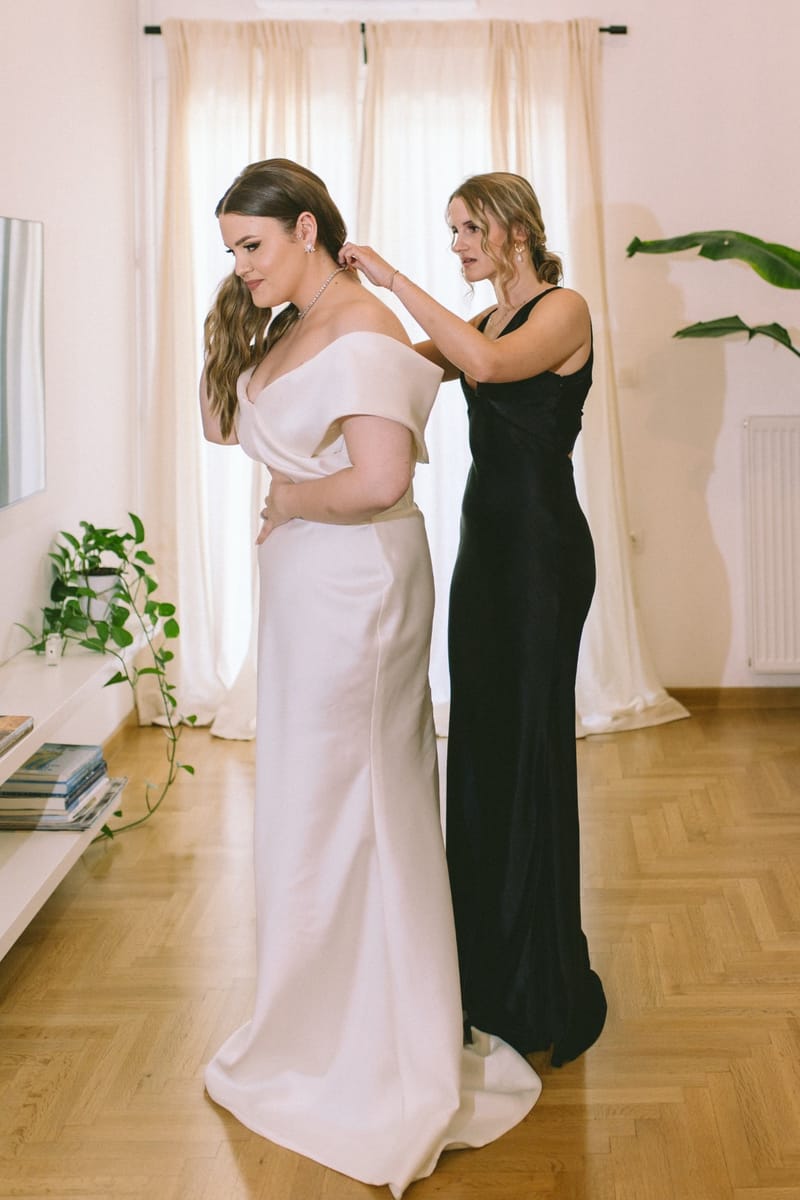 Christina & Adam Wedding in the Athenian Riviera