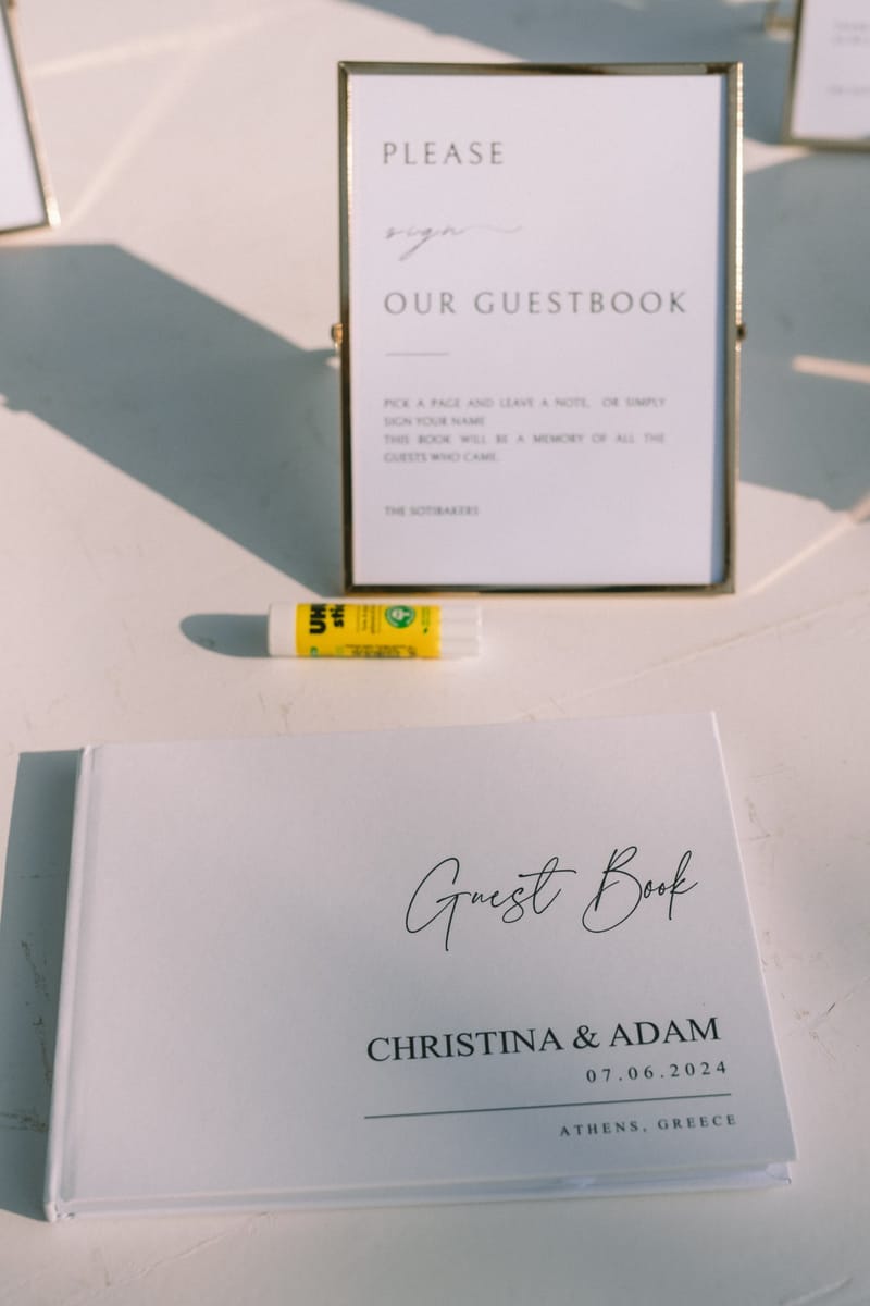 Christina & Adam Wedding in the Athenian Riviera