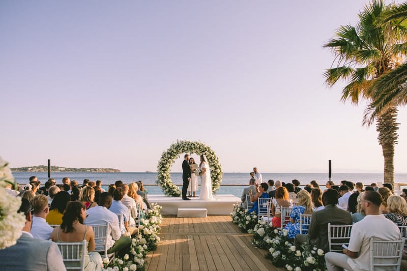 Christina & Adam Wedding in the Athenian Riviera