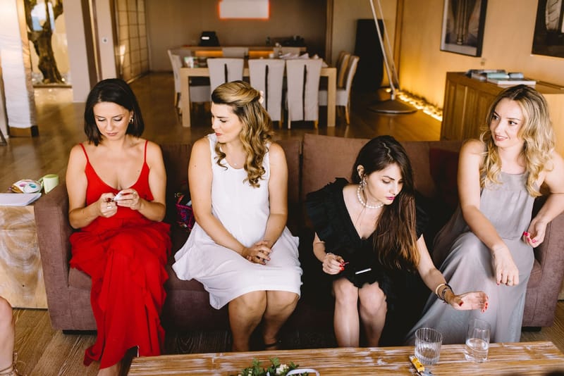 Bride and Groom Preparation