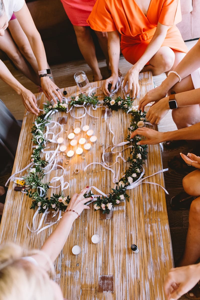 Bride and Groom Preparation