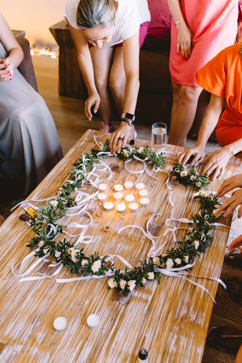 Bride and Groom Preparation