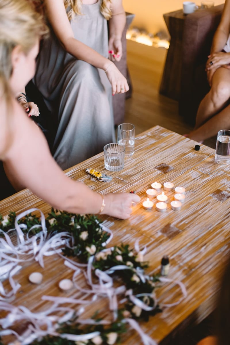Bride and Groom Preparation