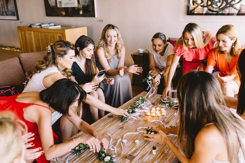 Bride and Groom Preparation