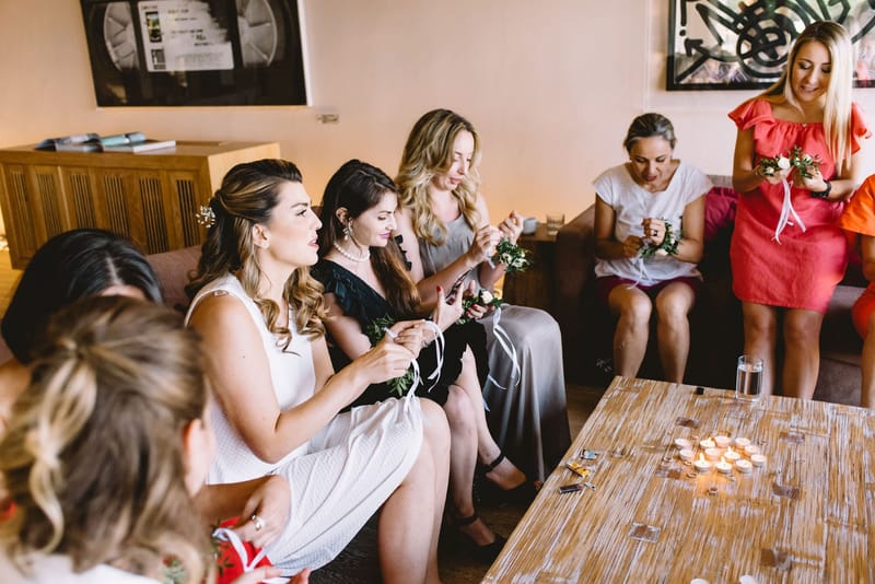 Bride and Groom Preparation