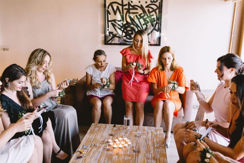 Bride and Groom Preparation