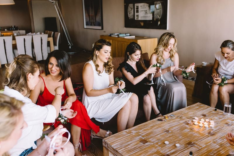 Bride and Groom Preparation