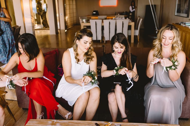 Bride and Groom Preparation