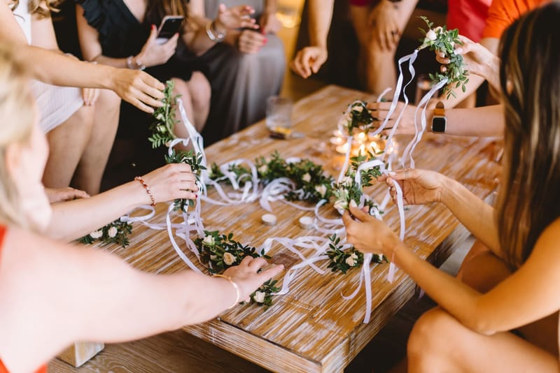 Bride and Groom Preparation