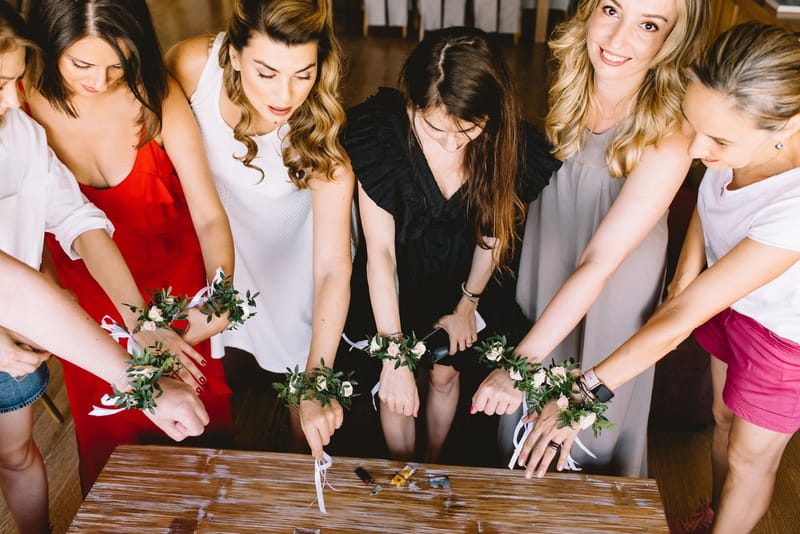 Bride and Groom Preparation