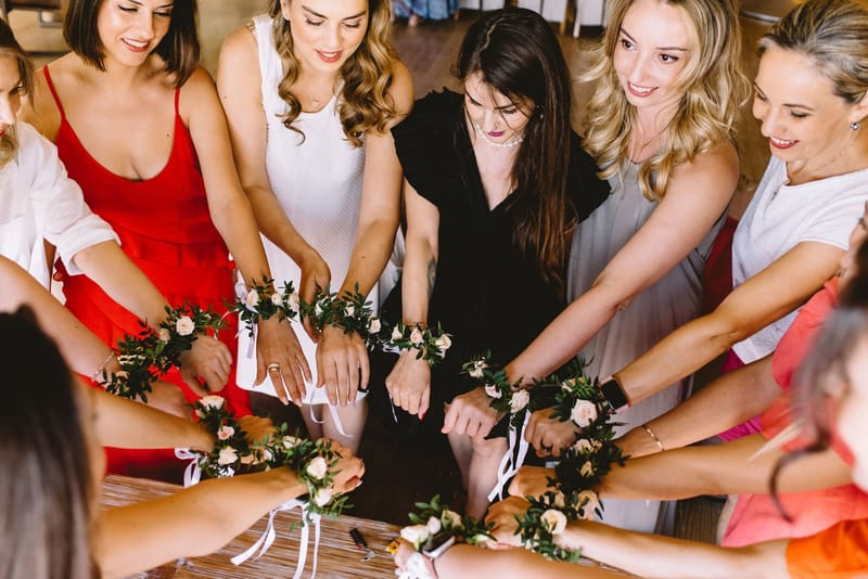 Bride and Groom Preparation