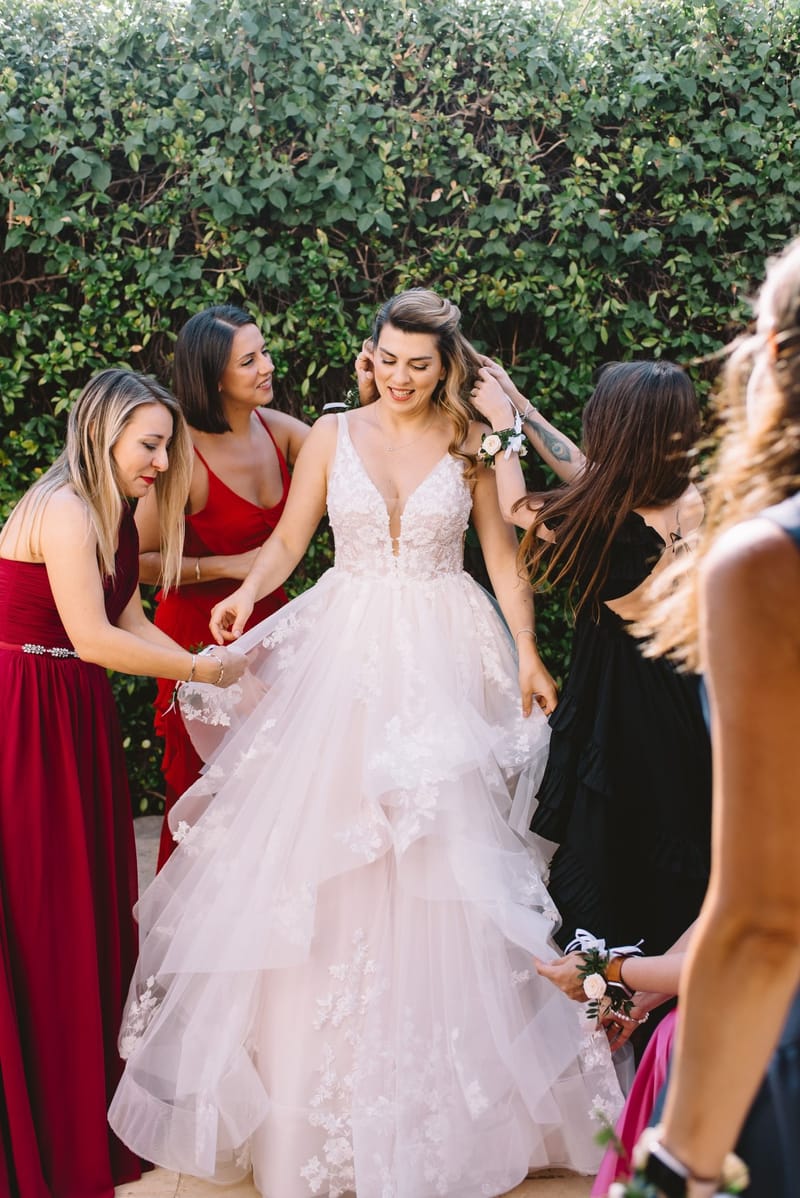 Bride and Groom Preparation