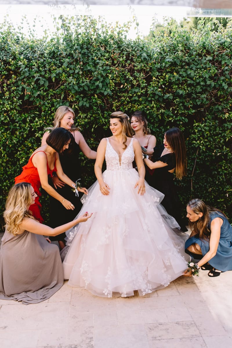 Bride and Groom Preparation