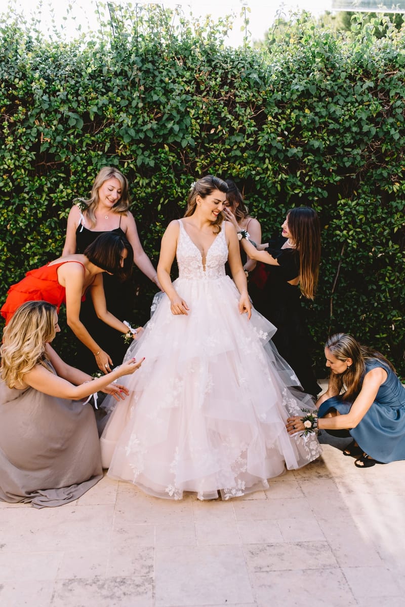 Bride and Groom Preparation