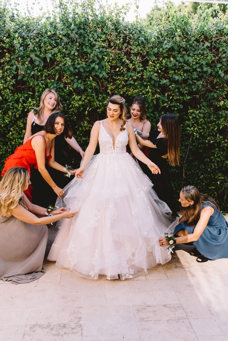Bride and Groom Preparation