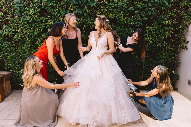 Bride and Groom Preparation