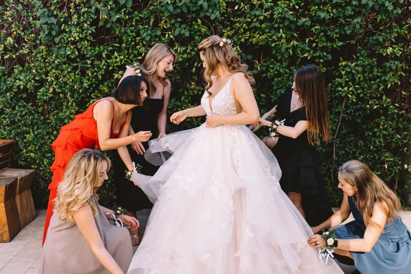 Bride and Groom Preparation