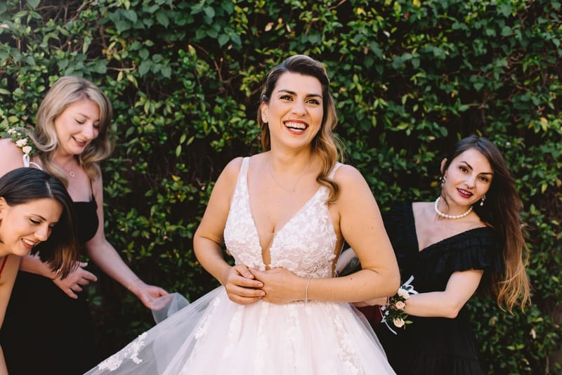 Bride and Groom Preparation