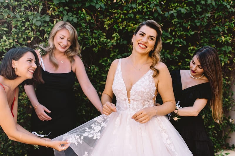 Bride and Groom Preparation