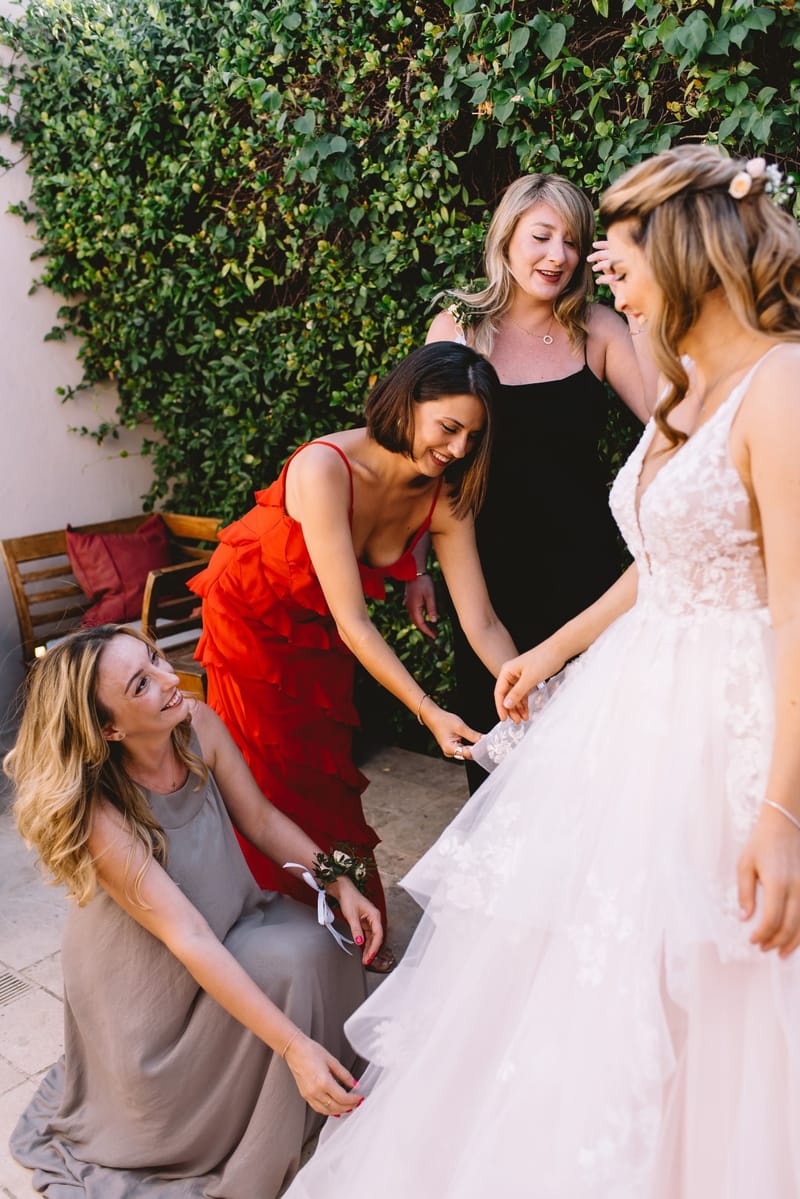 Bride and Groom Preparation