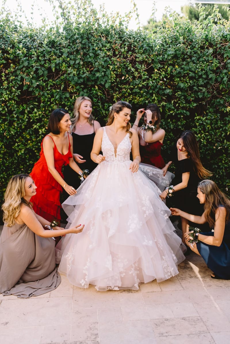 Bride and Groom Preparation