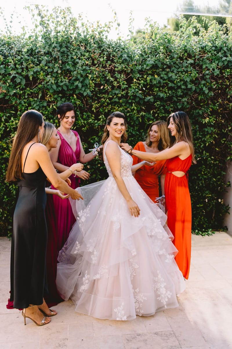 Bride and Groom Preparation