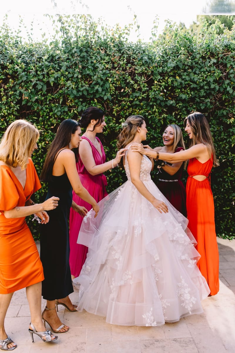 Bride and Groom Preparation