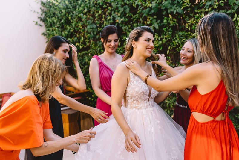 Bride and Groom Preparation
