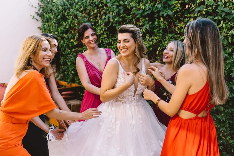 Bride and Groom Preparation