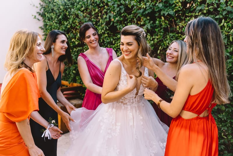 Bride and Groom Preparation
