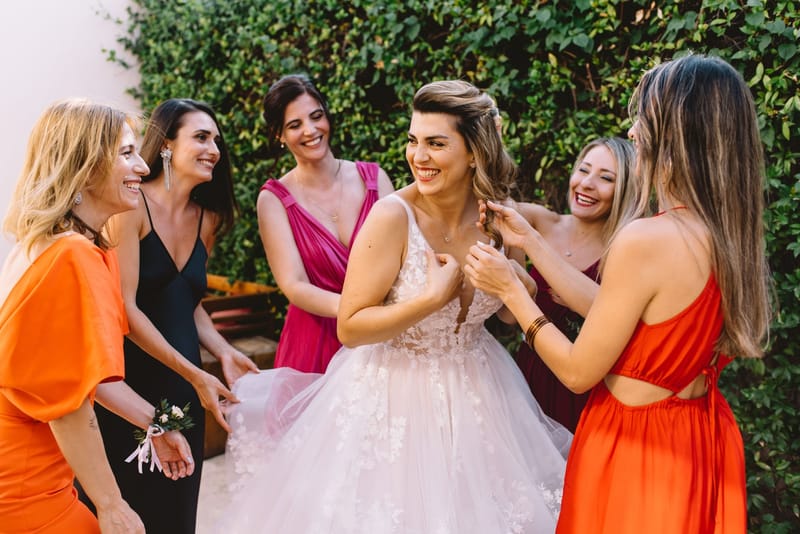 Bride and Groom Preparation
