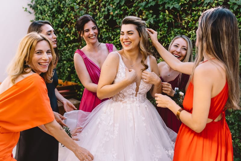 Bride and Groom Preparation