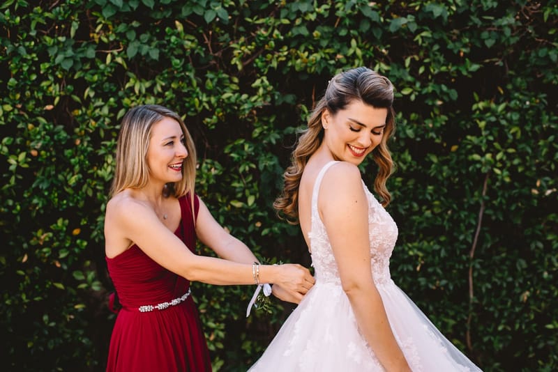 Bride and Groom Preparation