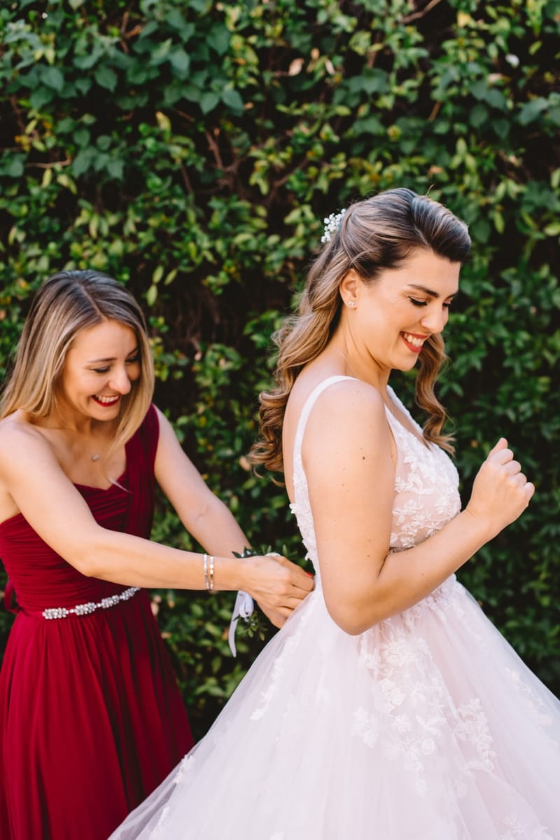 Bride and Groom Preparation