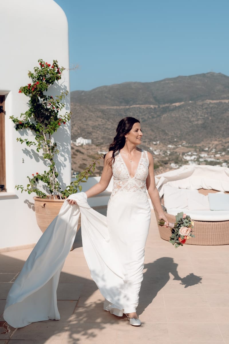 Rachel & Matt Wedding in Ios Island