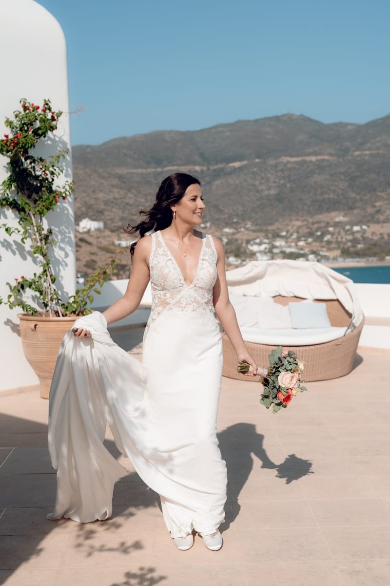 Rachel & Matt Wedding in Ios Island