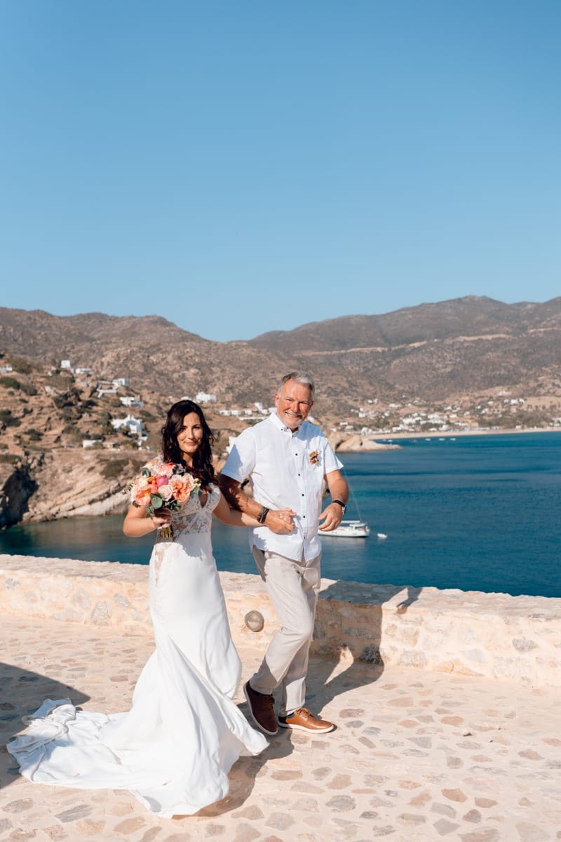 Rachel & Matt Wedding in Ios Island