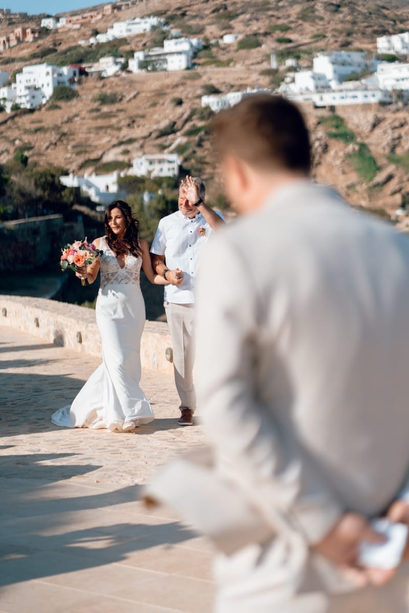 Rachel & Matt Wedding in Ios Island