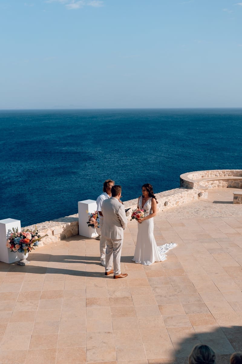 Rachel & Matt Wedding in Ios Island