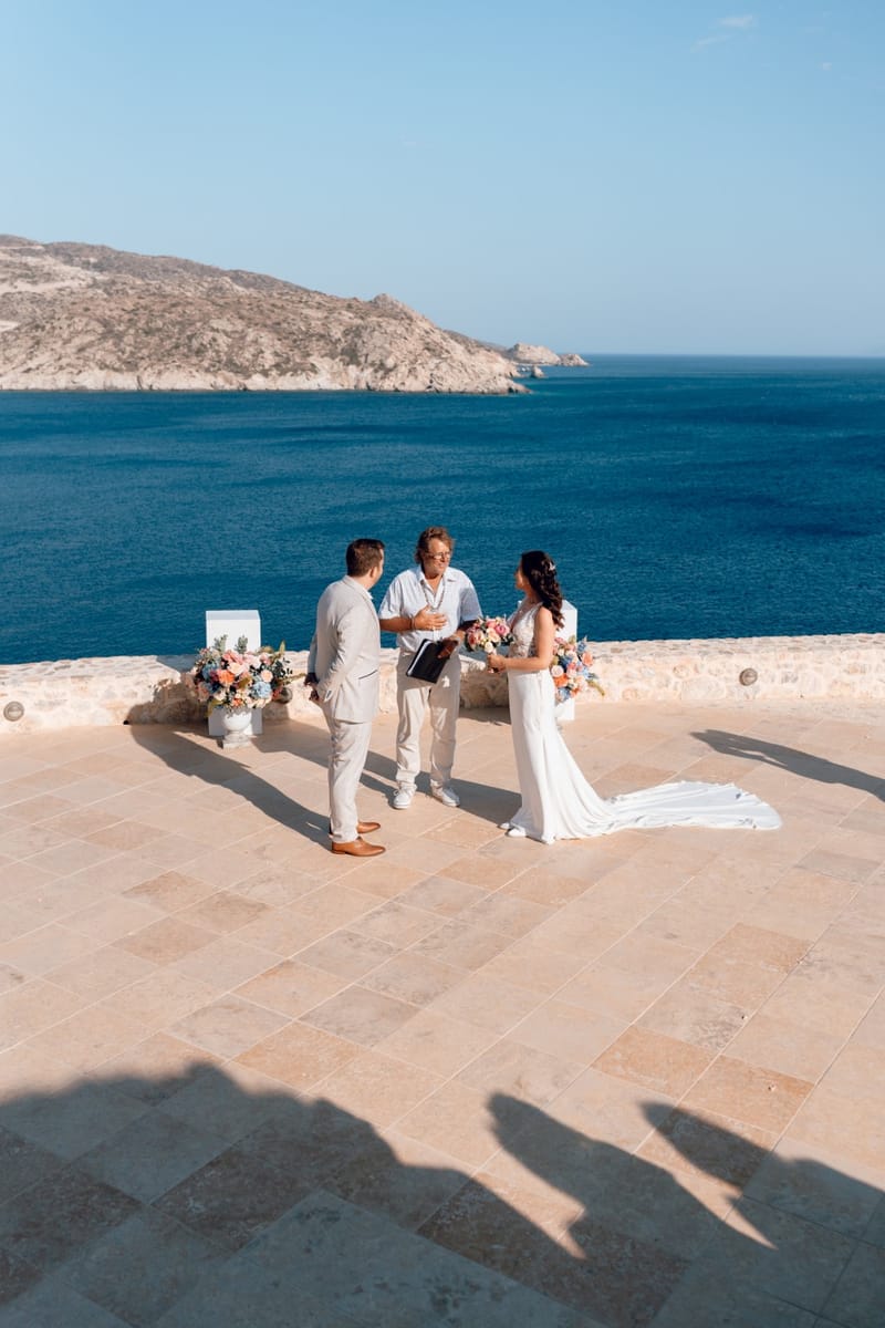 Rachel & Matt Wedding in Ios Island
