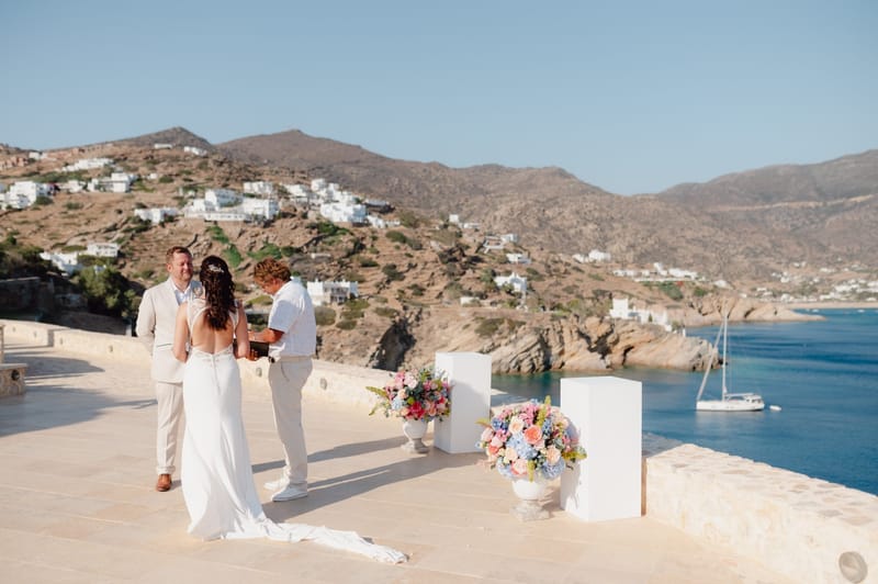 Rachel & Matt Wedding in Ios Island