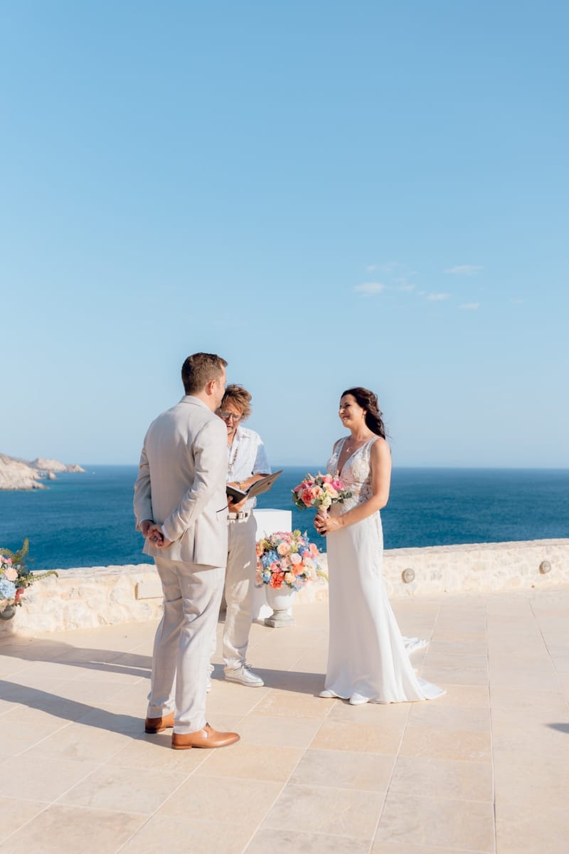Rachel & Matt Wedding in Ios Island