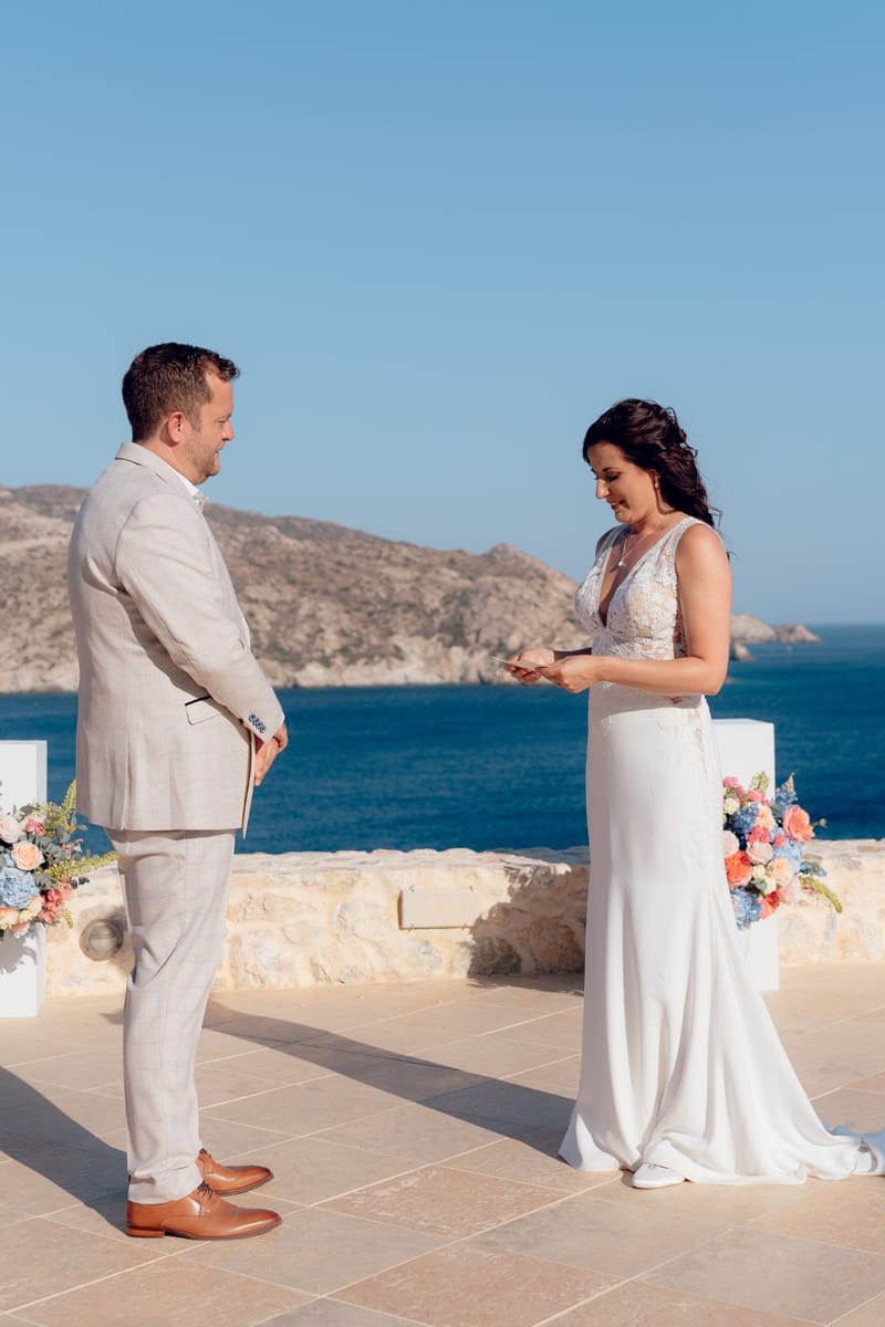 Rachel & Matt Wedding in Ios Island