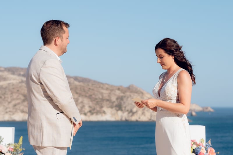 Rachel & Matt Wedding in Ios Island