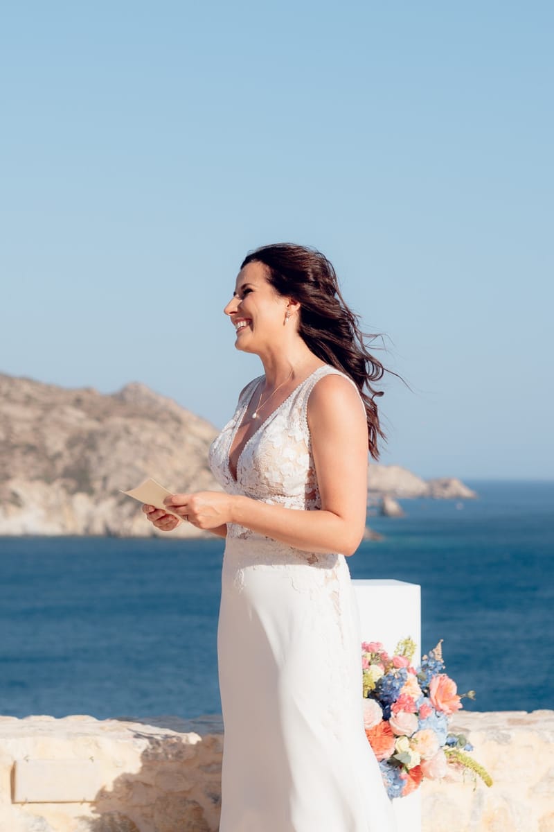 Rachel & Matt Wedding in Ios Island