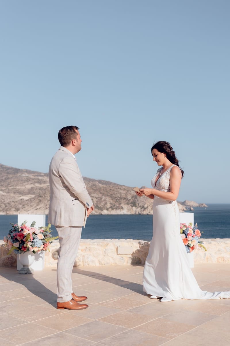 Rachel & Matt Wedding in Ios Island