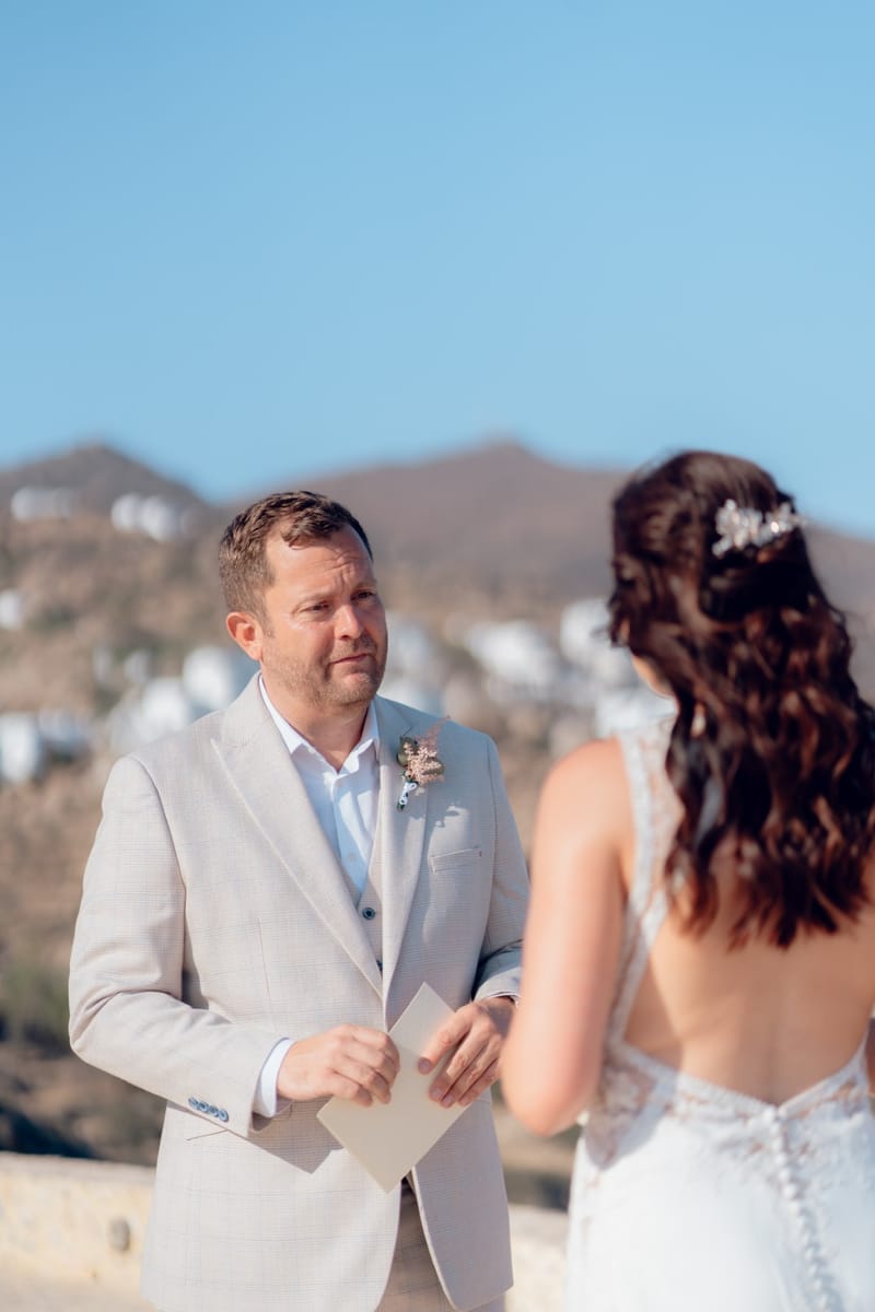 Rachel & Matt Wedding in Ios Island