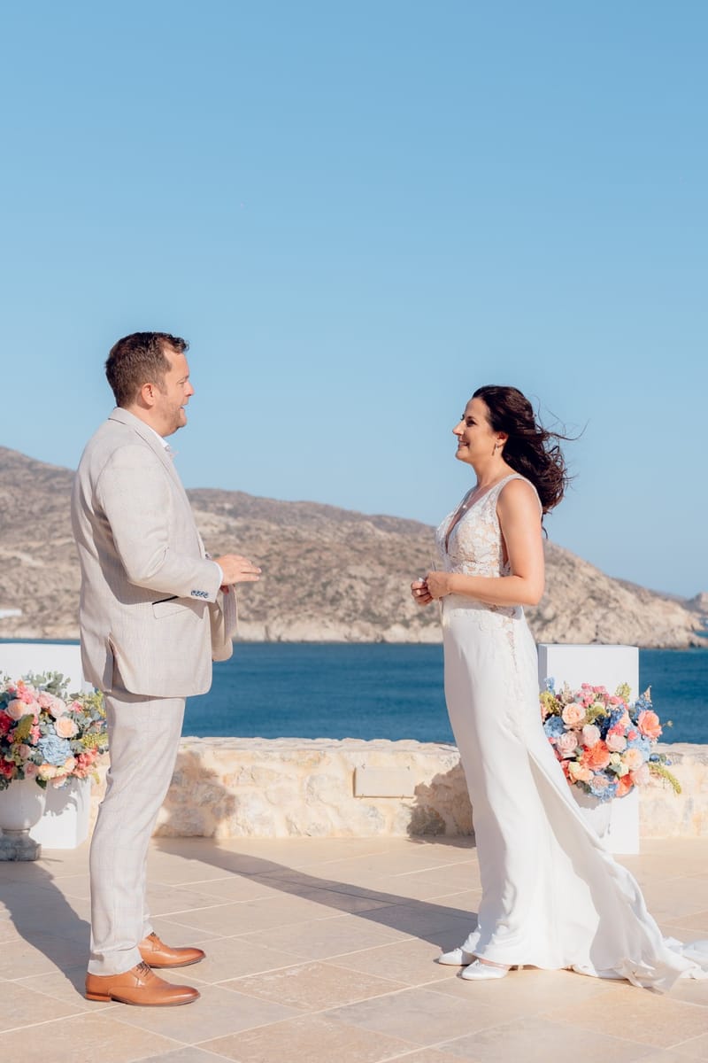 Rachel & Matt Wedding in Ios Island
