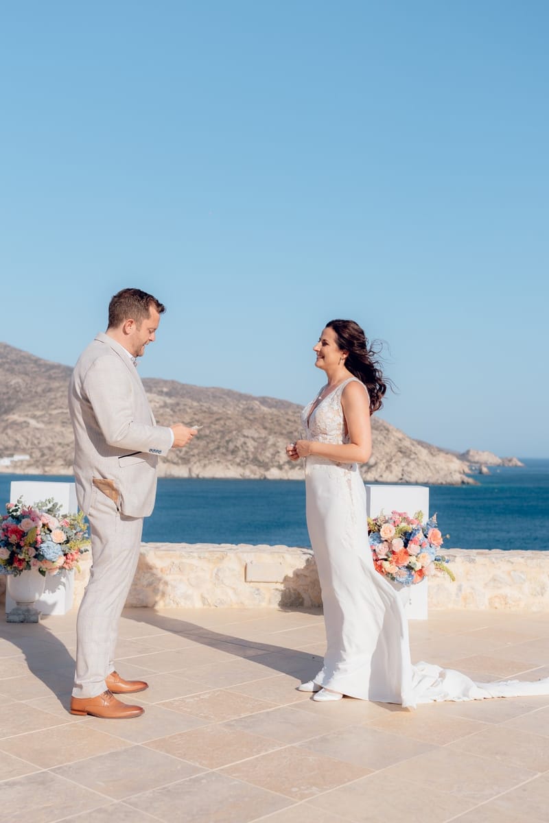 Rachel & Matt Wedding in Ios Island